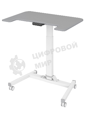 Стол для ноутбука Cactus VM-FDE101 столешница МДФ серый 80x60x123см (CS-FDE101WGY)