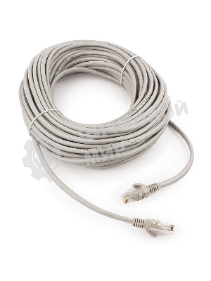 Патч-корд UTP Cablexpert cat.5e, 20м, литой, многожильный серый