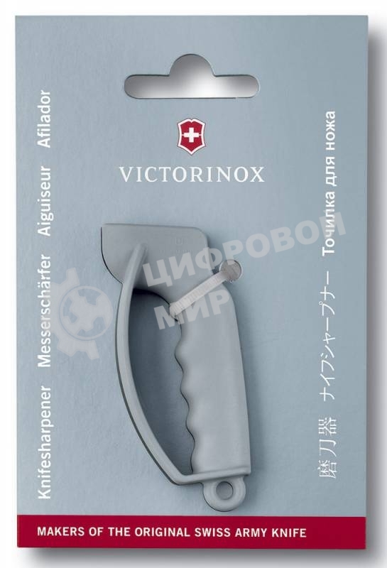 Точилка для пероч.ножей/серрейт. Victorinox Sharpy (7.8714) серый европодвес