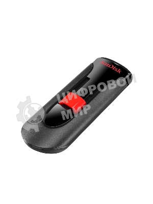 Флешка USB Sandisk 64Gb Cruzer Glide SDCZ60-064G-B35 USB 2.0 черный/красный