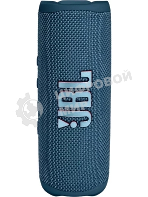 Портативная акустика JBL Flip 6 синий, Bluetooth 5.1, время воспроизведения 12 ч, емкость аккумулятора 4800 mAh, время заряда 2,5 ч, синий