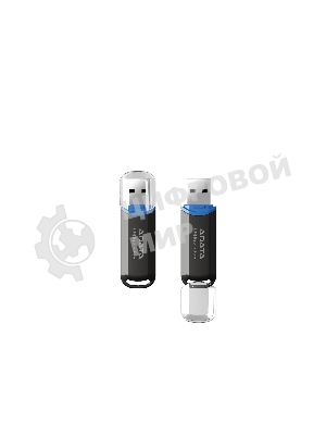 Флешка USB ADATA C906 (AC906-32G-RBK), 32Gb, USB 2.0, R/W 15/5, черный/синий