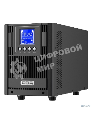 ИБП CBR ESN-1.5KT-4F-LCHERSC Online 1500VA/1500W Tower 4 x Schuko, LCD, HID-USB, RS232, EPO, SNMP slot