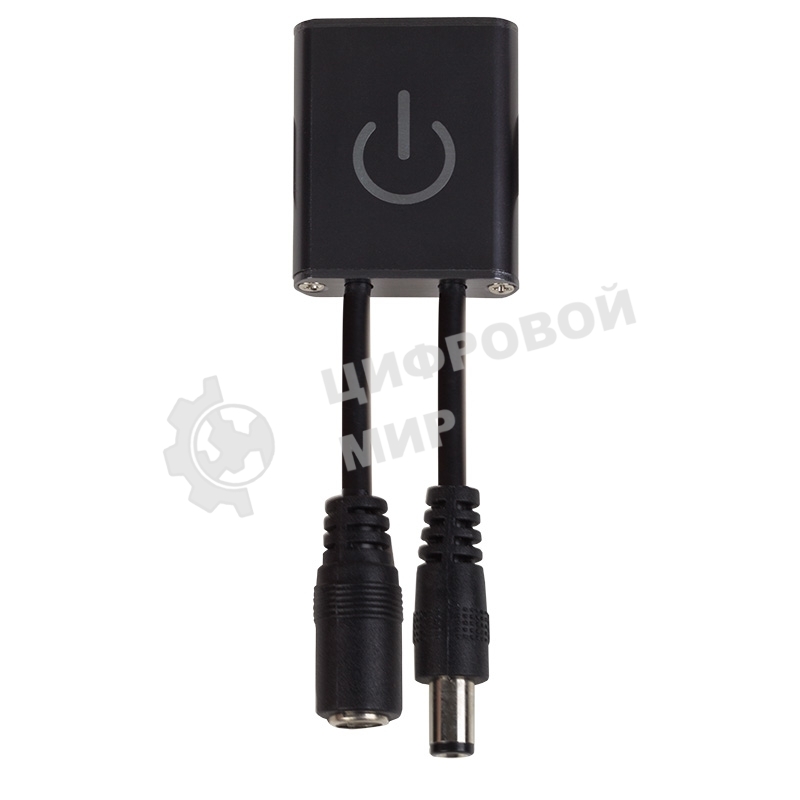 Сенсорный LED выключатель для светодиодной ленты, 5,5х2,1 мм, 12/24 В, 36/72 Вт, 3 А