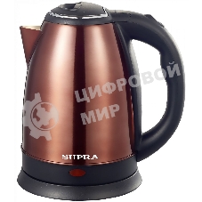 Чайник электрический SUPRA KES-1845S 1.8 л, 1500 Вт, медный (корпус: нержавеющая сталь)