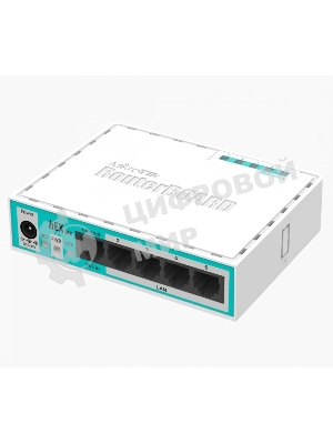 Маршрутизатор MikroTik RB750r2 hEX lite 5x10/100 Mbps