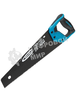 Ножовка Gross 24111 по дереву 40 3D кал.зуб тефл.покр.полотна 2-х комп.рук-ка