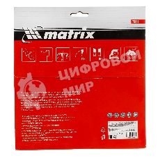 Пильный диск по дереву Matrix, ф200 х 32 мм, 24 зуба + кольцо 32/30