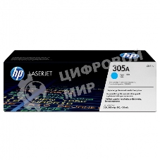 Картридж лазерный HP CE411A голубой CLJ Pro 300 Color M351/Pro 400 Color M451/Pro 300 Color MFP M375/Pro 400 Color MFP M475 (2 600 стр.)