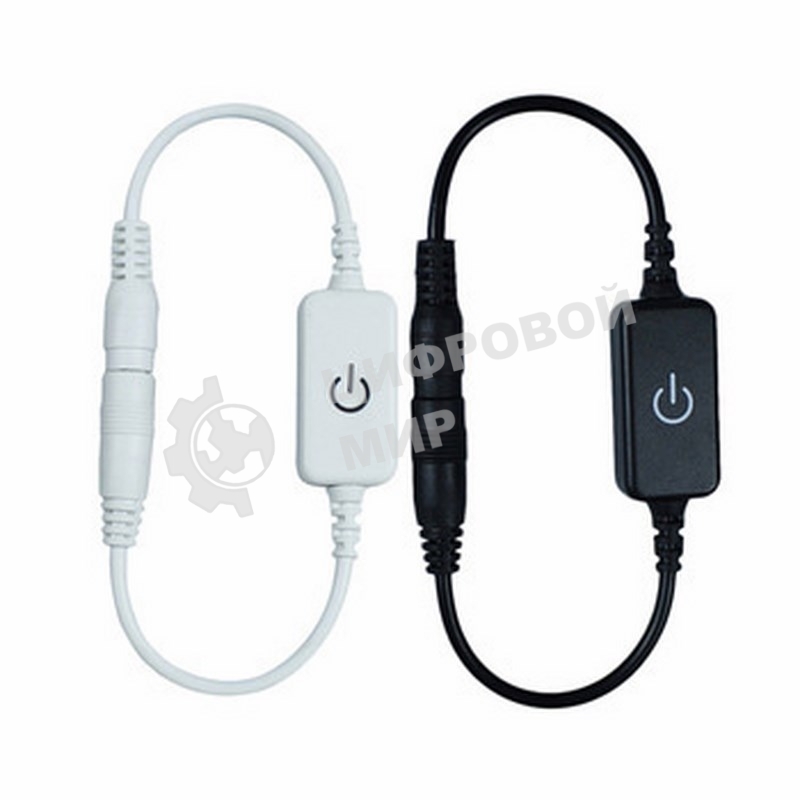 Сенсорный диммер/выключатель с коннектором 5,5х2,1 мм