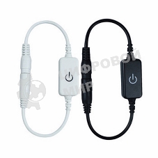 Сенсорный диммер/выключатель с коннектором 5,5х2,1 мм