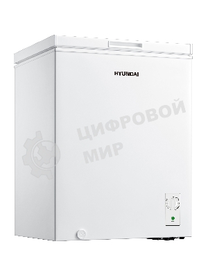 Морозильный ларь Hyundai CH1505, белый, 142л