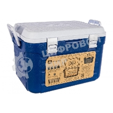 Изотермический контейнер Арктика, 2000-30 аквамарин, Термо-контейнер Изотермо-контейнер 30л, из ударопрочного пластика, 36х33х51 см, используется для поддержания необходимой температуры содержимого на максимально долгий срок, холод/тепло 50ч