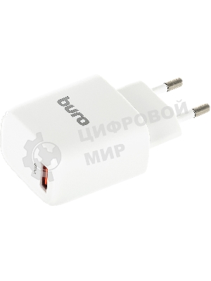 Сетевое зарядное устройство Buro BUWG1 3A QC белый