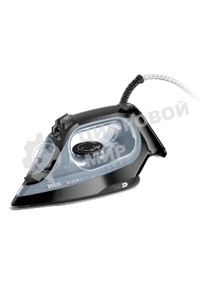 Утюг Braun SI3055BK черный/серый, 2400 Вт, 45 г/мин, 180 г/мин, 270 мл