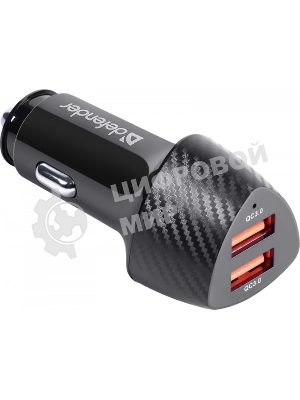 Зарядное устройство для авто Defender UCA-81 36W 2XUSB