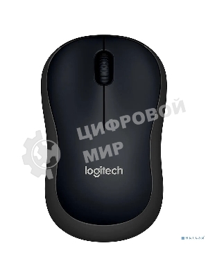 Мышь беспроводная Logitech B220 Silent черный, 1000 dpi, радиоканал, USB, кнопки - 3
