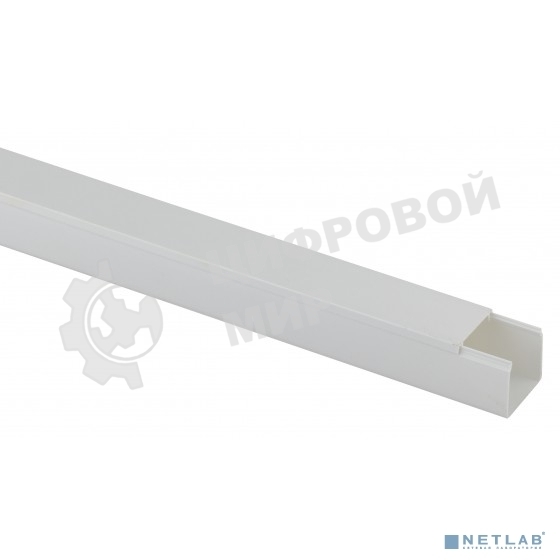 Кабель-канал ЭРА 12x12 белый, 2 метра