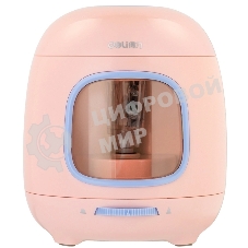 Точилка для карандашей электрическая Deli VA13 VA13ROSE, 1 отверстие, пластик, розовый (от 2-х батареек АА или USB)