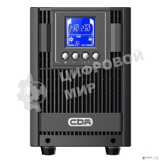 ИБП CBR ESN-1.5KT-4F-LCHERSC Online 1500VA/1500W Tower 4 x Schuko, LCD, HID-USB, RS232, EPO, SNMP slot