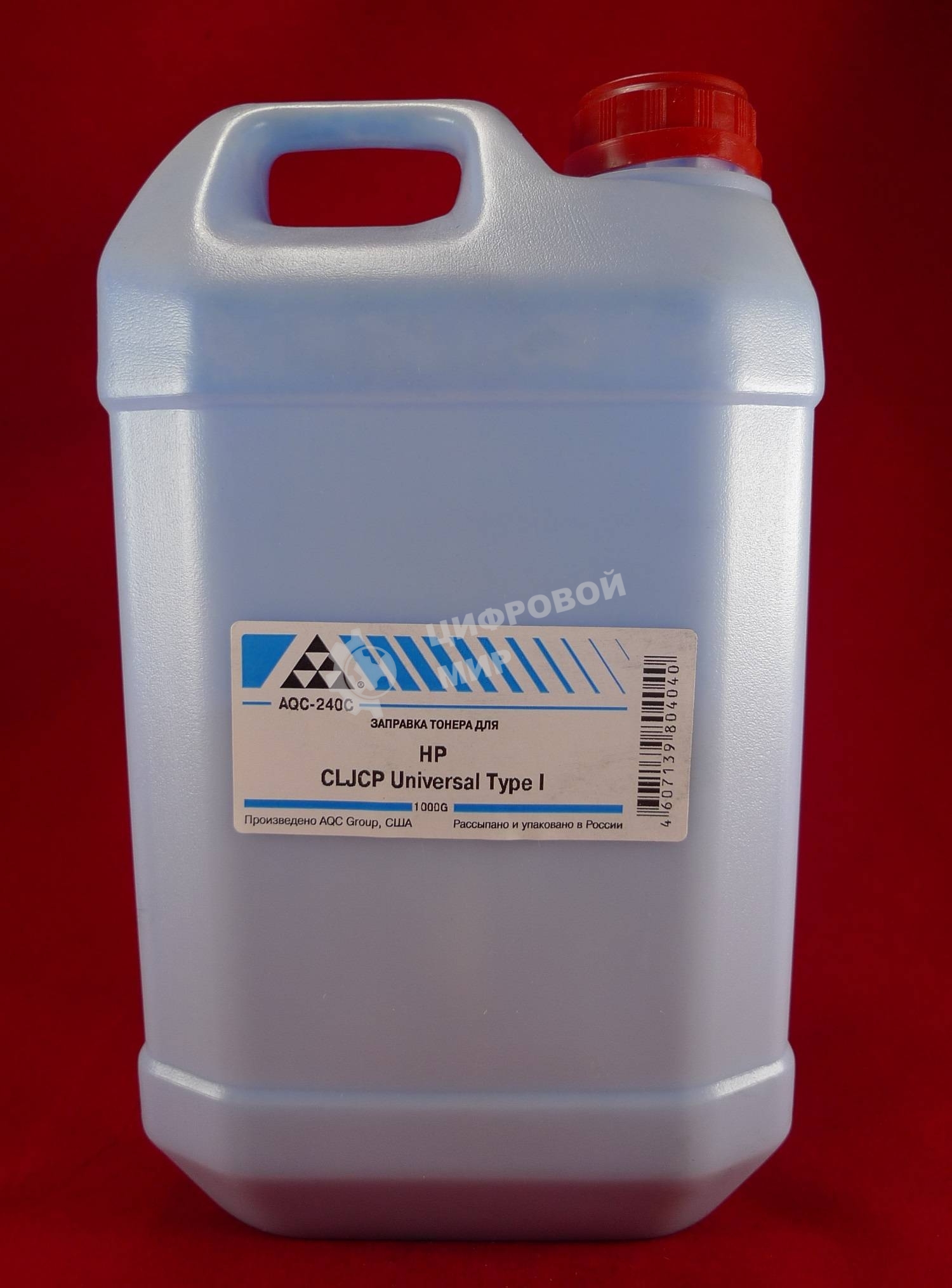 Тонер HP CLJ CP Universal Type I Cyan, (кан.1кг.) AQC фас. Россия