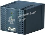 Стабилизатор напряжения Powercom TCA-1200 600Вт 1200ВА черный