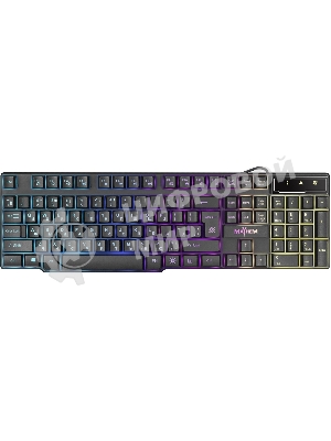 Клавиатура Defender Mayhem GK-360DL проводная, USB Type-A, чёрный