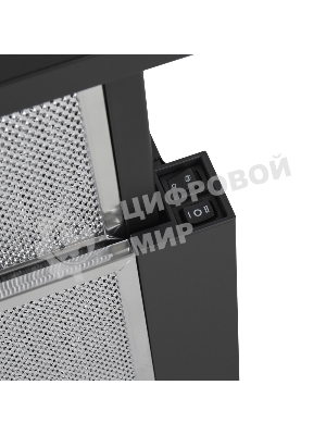 Вытяжка встраиваемая Maunfeld VS Fast 60 черный, 60 см, 850 куб. м/ч, 47 дБ