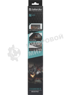 Игровой коврик Defender Cerberus XXL 400x355x3 мм, ткань+резина