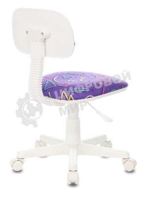 Кресло Бюрократ CH-W201NX Sticks 08 фиолетовый, ткань, 120 кг