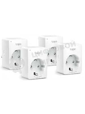 Умная розетка Mini Smart 2.4 GHz Wi-Fi Socket, 4 units, 220-240 V, Max Load 10 A, Bluetooth 4.2 (onboarding only)