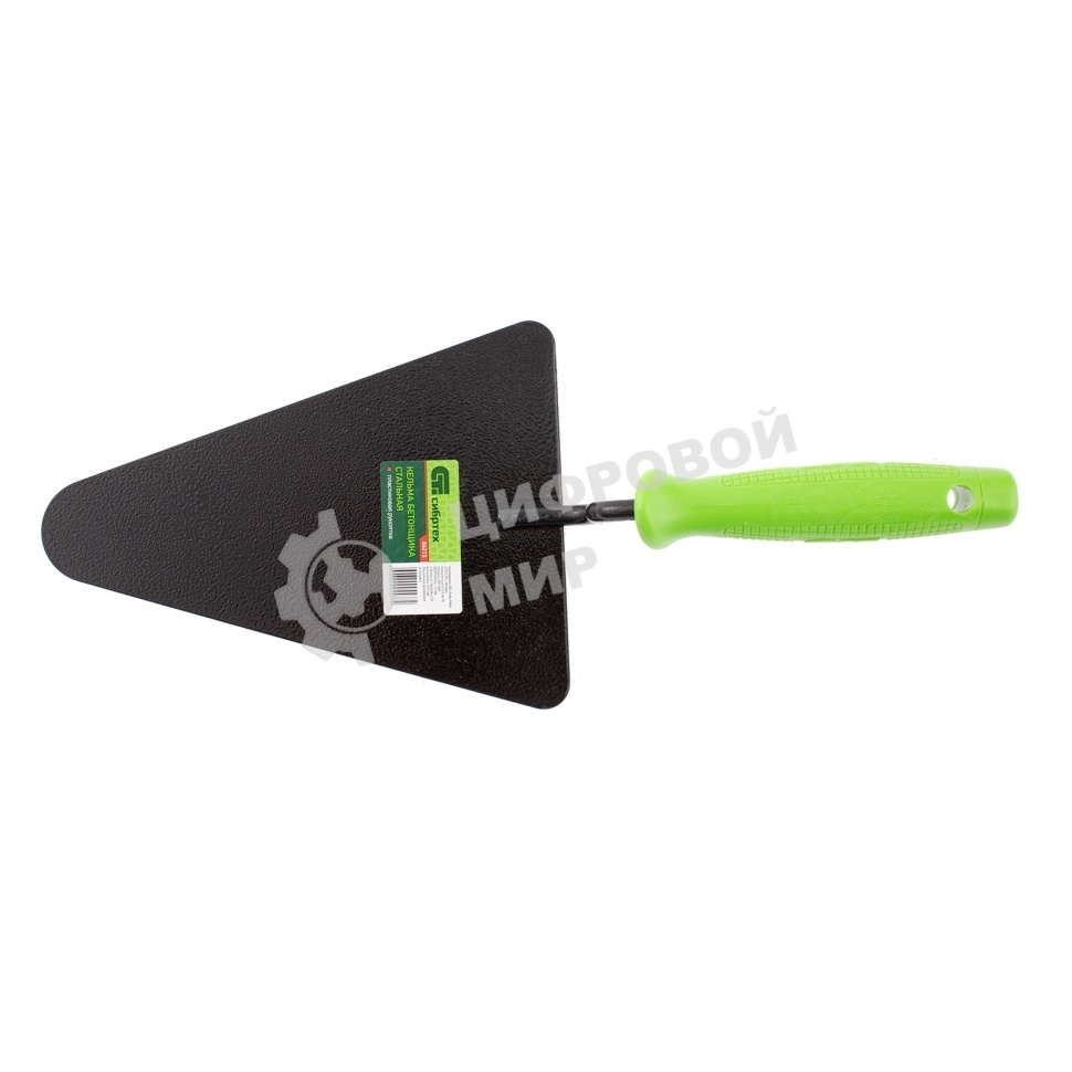 Кельма Сибртех бетонщика, стальная, пластиковая ручка