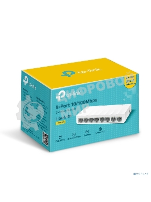 Коммутатор TP-Link LS1008 8x100Mb неуправляемый