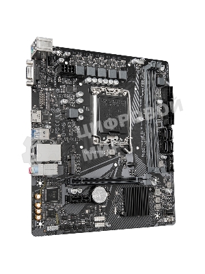 Материнская плата Gigabyte H610M H V3 DDR4, LGA 1700, Intel H610, 2xDDR4, 4xSATA, 1xM.2, 1xPCIe 4.0 x16, 1xPCIe x1, 1xHDMI, 1x 1Gb LAN, 2xUSB-A 3.2 Gen 1, 4xUSB-A 2.0, 3x 3.5 мм, 7.1, mATX