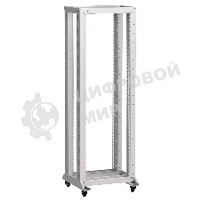 Стойка двухрамная ITK Linea LF35-42U66-2RM 42U 600 мм X 600 мм 700 кг серый