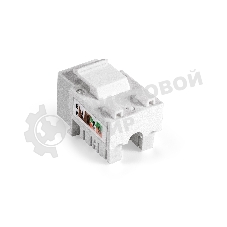 Модуль-вставка Keystone Jack RJ-45 ExeGate KJ-8P8C-U-C5e-90-110 (Кат.5e, неэкранированная, 90 градусов, IDC 110)