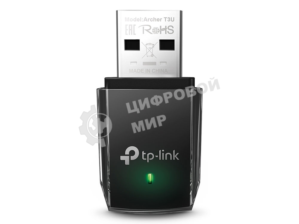 Адаптер TP-Link Archer T3U AC1300 Мини Wi-Fi MU-MIMO USB-адаптер