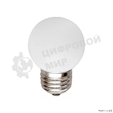 Лампа светодиодная IEK LLE-G45-7-230-40-E27 ECO G45 7Вт шар 4000К белый E27 630лм 230-240В