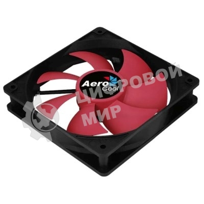 Вентилятор для корпуса Aerocool/Formula Force 12 PWM красный, 120 мм, 1500 об/мин, 27.5 дБ, 4 pin