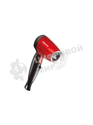 Фен Centek CT-2230 RBL красный/черный, 1200 Вт, компактный