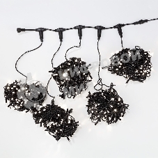 Гирлянда Neon-night LED ClipLight 24V, 5 нитей по 20 метров, цвет диодов белый