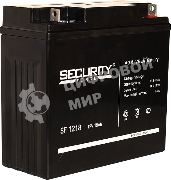 Аккумулятор Delta Security Force SF 1218