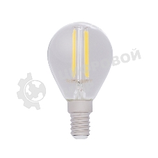 Лампа светодиодная филаментная Rexant Шарик GL45 9.5 Вт 950 Лм 2400K E14 золотистая колба