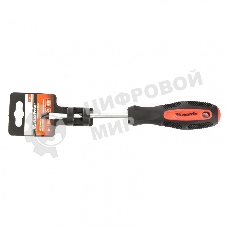 Отвертка Matrix Anti-Slip, SL6,0 х 100 мм, CrV, двухкомп. рукоятка