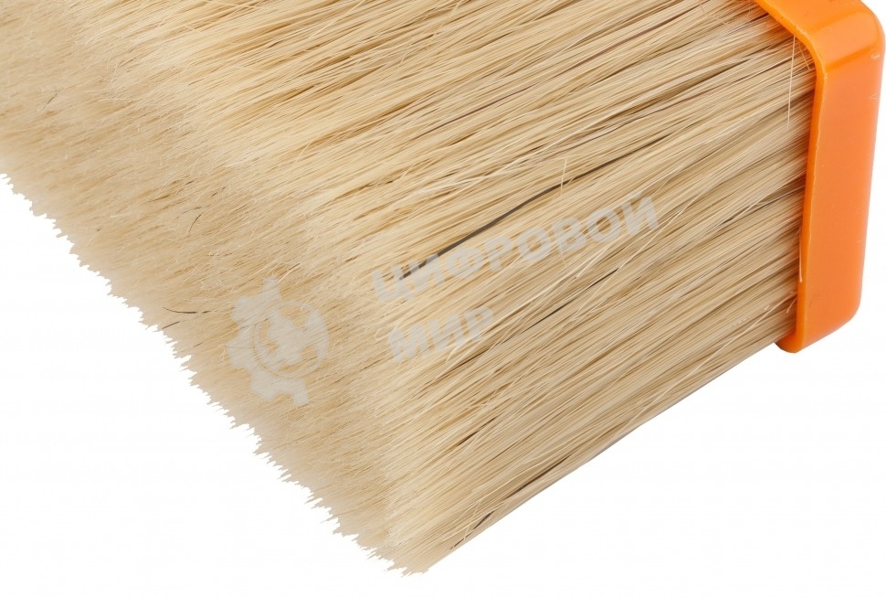 Кисть плоская Matrix для фасадных работ, 140х50 мм, натуральная щетина, пластиковая рукоятка