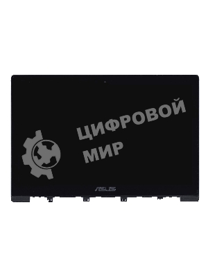 Модуль (матрица + тачскрин) для Asus ZenBook UX303 QHD+ черный с рамкой