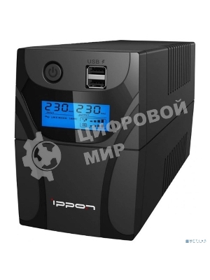 Источник бесперебойного питания Ippon Back Power Pro II Euro 850 480Вт 850ВА черный