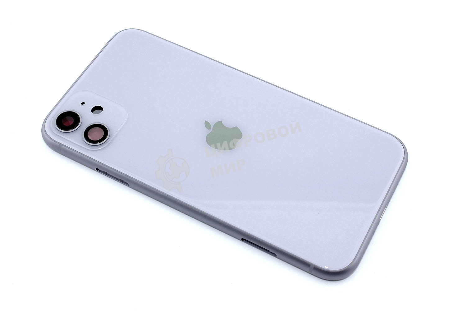 Задняя крышка (корпус) в сборе с рамкой для Apple iPhone 11 фиолетовый