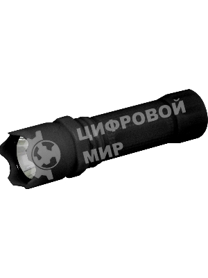 Фонарь ручной Gauss GFL207 черный 3Вт встроенный аккумулятор (GF207)