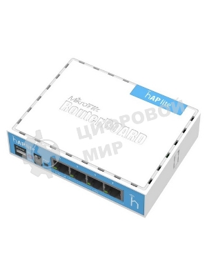 Беспроводной маршрутизатор Mikrotik RB941-2nD MikroTik RouterBOARD hAP lite